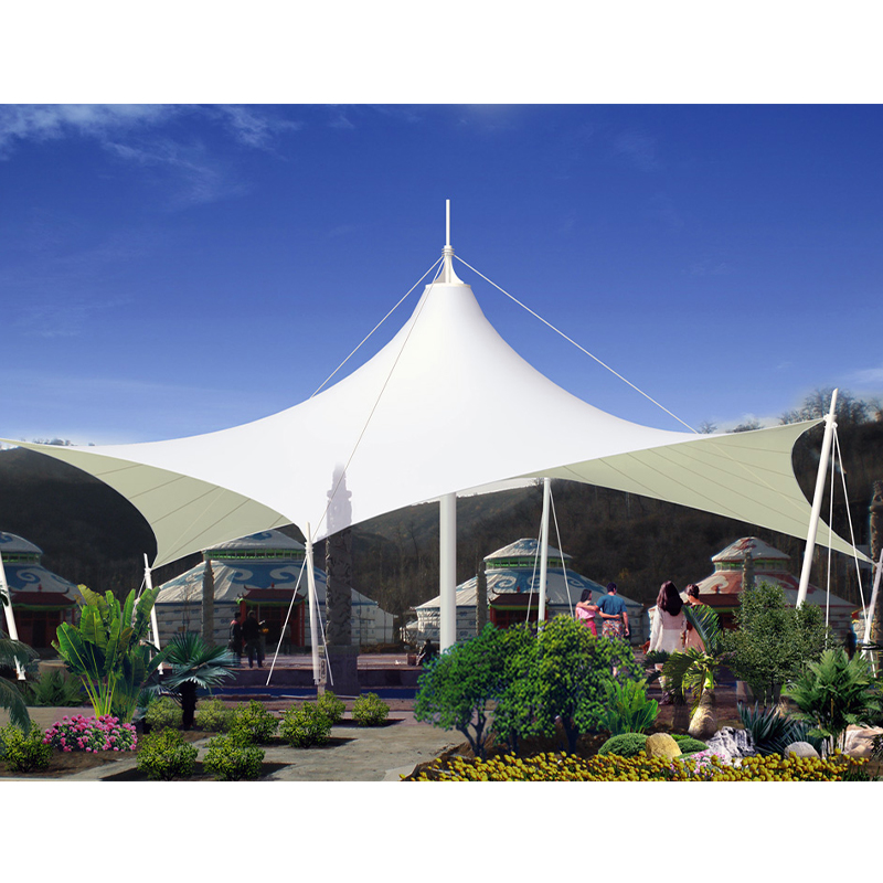 Parking Shed Membrane Structure, Landscape Membrane Structure