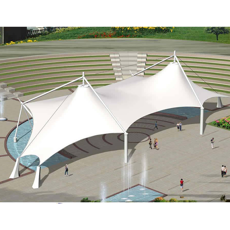 Parking Shed Membrane Structure, Landscape Membrane Structure