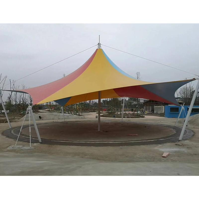 Parking Shed Membrane Structure, Landscape Membrane Structure