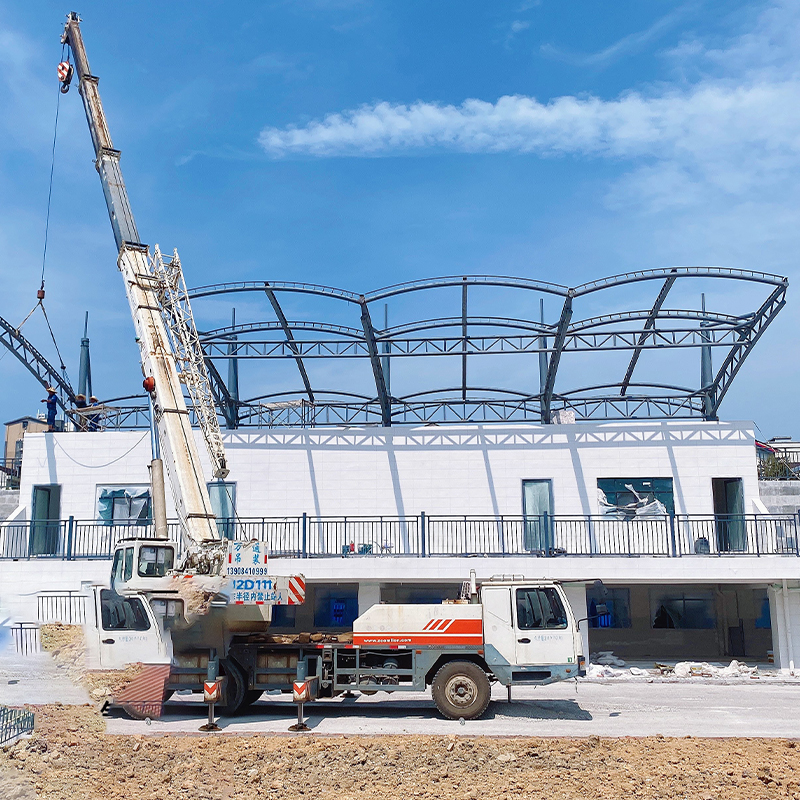 Parking Shed Membrane Structure, Landscape Membrane Structure