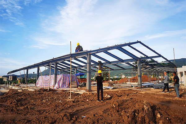 Zhongshan Shenwan Boda Sales Office Steel Structure Project