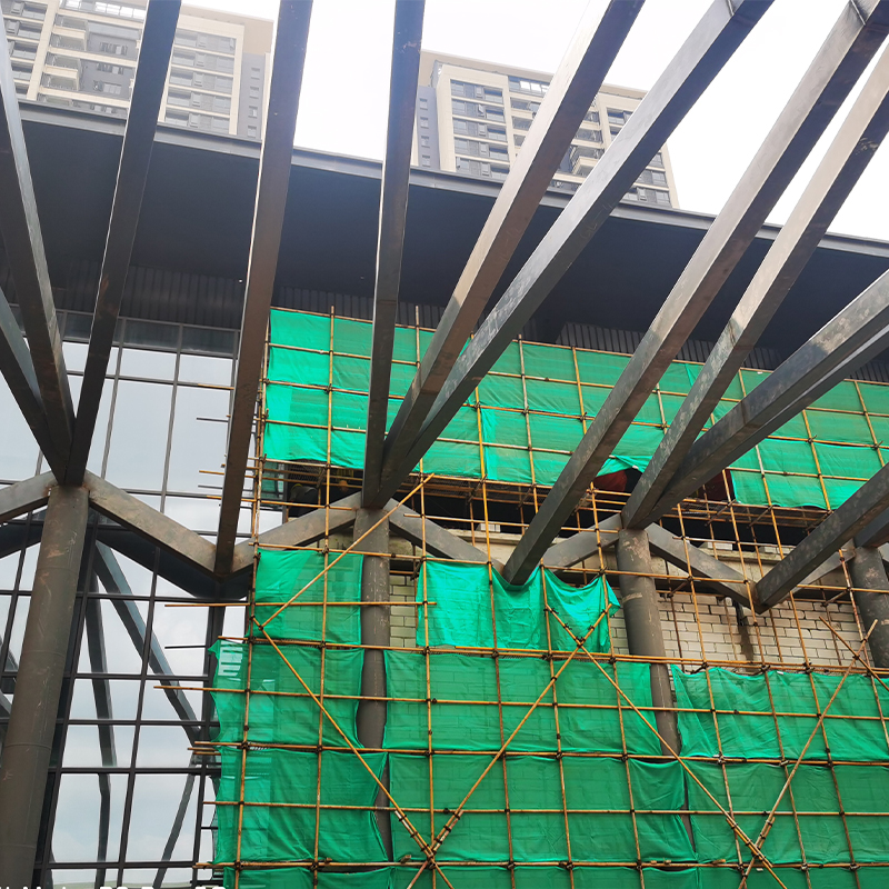 How do light steel structures significantly improve construction precision and quality control?